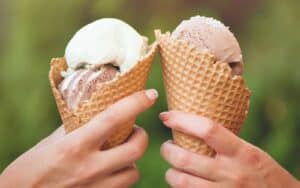 Best ice cream in Brandon FL waffle cones
