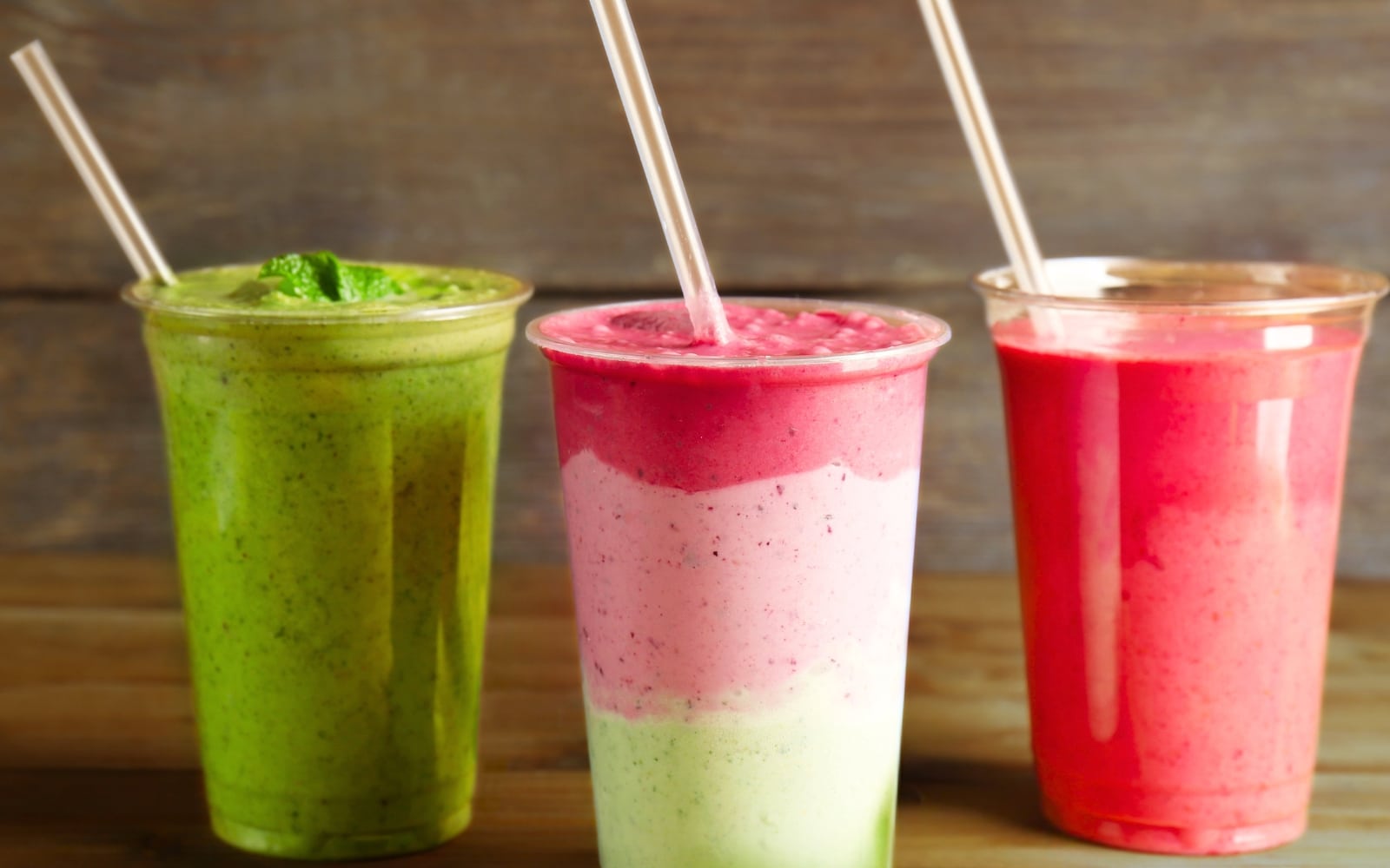 Colorful fresh fruit smoothies, best smoothies in Brandon FL