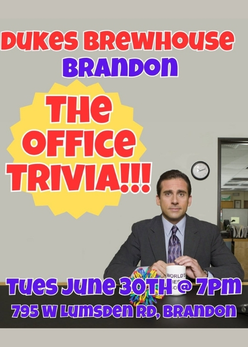 The Office Trivia event at Duke’s Brewhouse Brandon in Brandon Florida