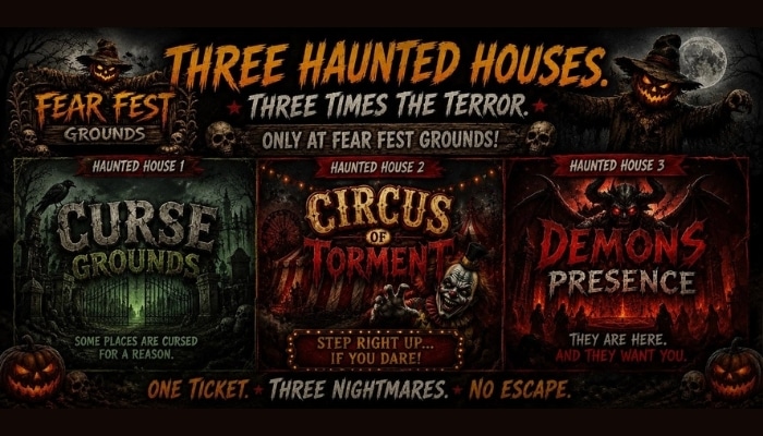 Fear Fest Grounds haunted houses and Halloween attractions in Riverview Florida