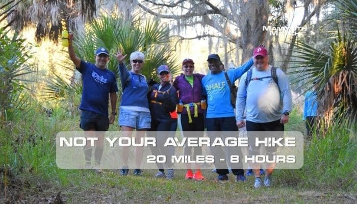 MammothMarch Tampa Bay hiking event at Alafia River State Park in Lithia Florida